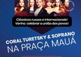 Coral russo Turetsky & Soprano se apresenta em Brasília e no Rio de Janeiro