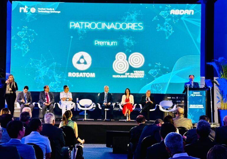Rosatom participa no Rio de Janeiro como patrocinadora da "NT2E - Nuclear Trade & Technology Exchange"