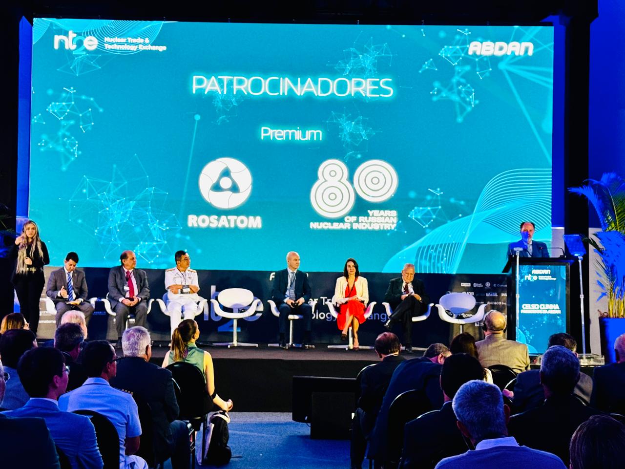 Rosatom participa no Rio de Janeiro como patrocinadora da "NT2E - Nuclear Trade & Technology Exchange"